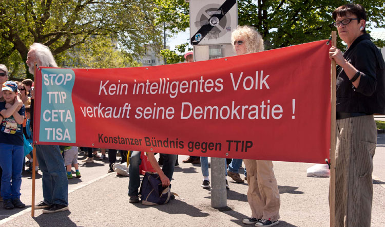 No-TTIP-Demo Konstanz